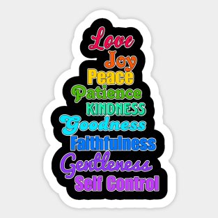 Fruit of the Spirit Sticker